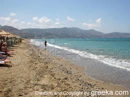 der Strand von Ammoudara