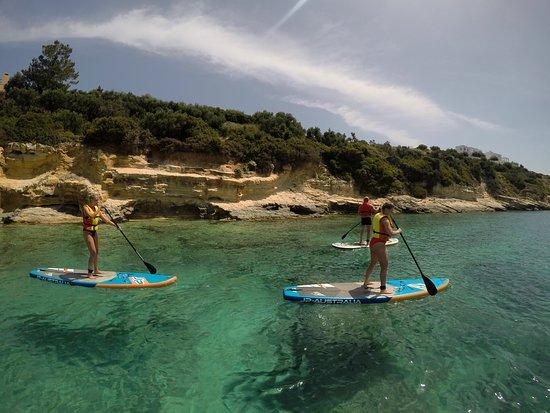 SUP in Crete