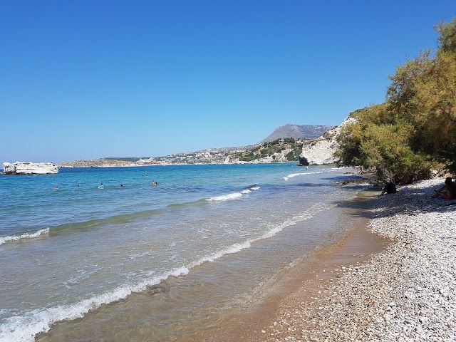 der Almyrida Strand